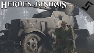 BA-6 Recon Rampage - Heroes and Generals - Russian Amored Car Gameplay