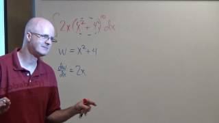 Calculus 2, Lecture 2A, Integration by Substitution Examples, Check with the Chain Rule