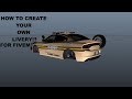 How To Create Your Own CUSTOM Livery For FiveM | Moosey Mod's