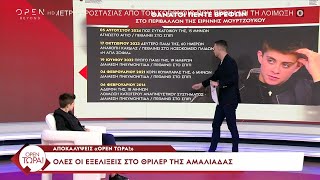 Όλες οι εξελίξεις στο θρίλερ της Αμαλιάδας  | OPEN TV