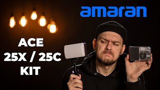 Amaran Ace 25c / 25x Kit | On Set | Не все так однозначно....