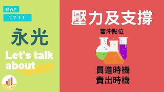 【股票教學】永光 1711「當沖也適用的方法 」，5月3號 分析壓力及支撐｜貪婪韭菜，貪婪就菜｜