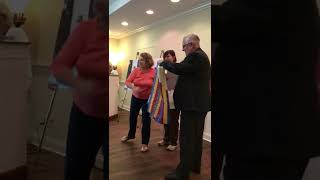 Quilts of Valor presentation held May 26th at Preston-Hanley Funeral Homes & Crematory in Pekin