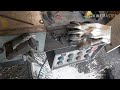 밀링 테이블 분리 방법과 테이블 내부이송기어설명 milling machine maintenance