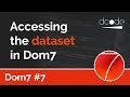 Dom7 Tutorial #7 - Dataset & HTML5 data-* attributes