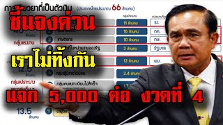 ชัดเจนแล้ว!! เราไม่ทิ้งกัน แจกเงิน 5,000 ต่อ งวดที่ 4 #เราไม่ทิ้งกันล่าสุด