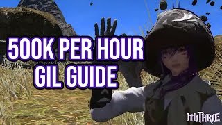 FFXIV 500k Per Hour as a 21+ Miner Gil Guide (2018)