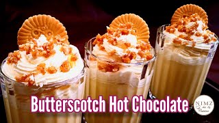 Butterscotch Hot Chocolate|Hot Chocolate Drink Recipe in Malayalam||ബട്ടർസ്‌കോച്ച് ഹോട്ട് ചോക്ലേറ്റ്