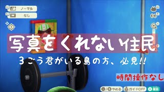 【あつ森】親友の証、住民の写真が貰える条件とは?!私の島で唯一、写真をくれない住民はなぜくれないのか。検証してみました。【時間操作なし】