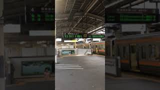 静岡駅4番線 新型NOA放送 次発案内放送 臨時普通列車豊橋行き3両編成