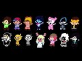 the entire undertale multiverse clover dancing again part 2