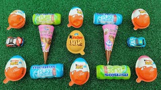 Wow ! Mentos and Kinder Chocolate Surprise Eggs / ASMR Satisfying video / A Lot of Candy