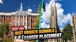 20 Best Private Universities for Career Placements in USA