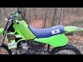 1985 kawasaki kx500 up and running finally a beast