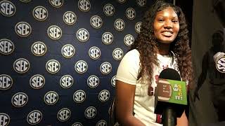 South Carolina Gamecocks 🏀 SEC Media Days Sania Feagin