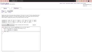 Map-1 (mapAB4) Java Tutorial || Codingbat.com