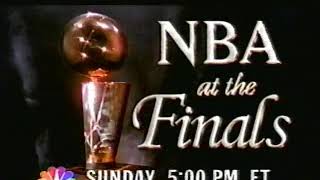 NBA At The Finals (1998) Promo - NBC