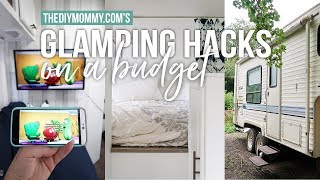 Glamping Hacks on a Budget | Vlogust Day 3