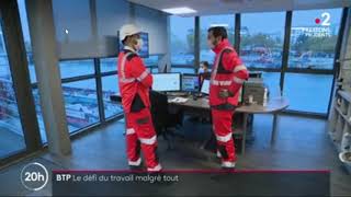 Reportage France 2 - Unité de production CEMEX de Port Victor