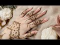 easy u0026 simple viral trending mehndi henna designs ٹکی اورفنگر مہندی کے ڈیزائن eid finger mehndi desi