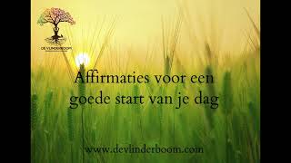 Ochtend Affirmaties