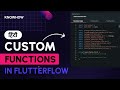 Custom Functions in FlutterFlow  | No Code Development