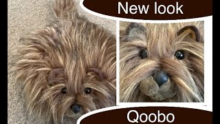 New Look Petit Qoobo Therapy Robotic Pet: Making a New Coat for Qoobo