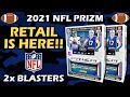 NFL PRIZM RETAIL!! 2021 Panini Prizm Football Blaster 2x Retail Box Review