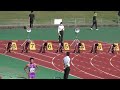 2020関西ic 女子100m予選 5 2 6 第1組