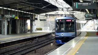 【HD】横浜高速鉄道みなとみらい線Y500系(試運転) 南町田(DT25)駅通過 1