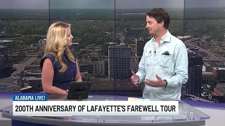 Old Alabama Town Lafayette to mark Marquis De Lafayette's 1825 tour through the U.S.