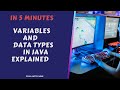 #3 Java Basics: Variables and Data Types Explained for Beginner | Core Java In 5 Minutes