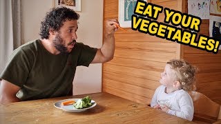 HOW TO GET A TODDLER TO EAT VEGETABLES