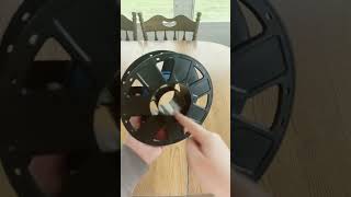 Empty 3d printer filament spool hack!