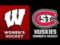 Wisconsin 6 St Cloud State 0 Women’s Hockey Highlights Nov 1/24