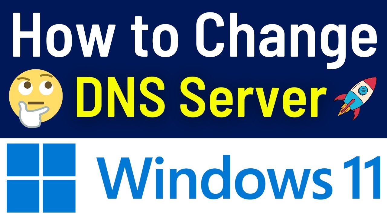 👉How To Change Your DNS Server On Windows 11 || 🚀Best FREE DNS Server ...