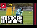 Philip hits top bins and Kluivert dazzles in international break training 🤩