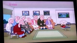 Family Guy- Stewie sings at retirement home