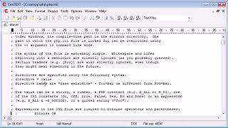 Beginner PHP Tutorial 7 The php ini File 