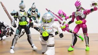 仮面ライダーエグゼイド 装動 STAGE1 アクションゲーマー\u0026クエストゲーマー 食玩でここまでフル可動！全５種 開封・レビュー 仮面ライダーブレイブ アクションボディ\u0026クロスアーマー SODO