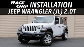 Jeep Wrangler JL 2.0T RaceChip Tuning Installation | Cherokee