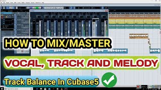 How To Mix Master In Cubase5 Hindi | Cubase5 Tutorial In हिंदी | Final Mixing/Mastering In Cubase5