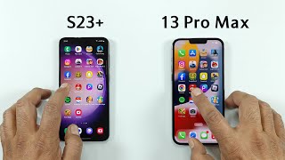 Samsung S23 Plus vs iPhone 13 Pro Max | SPEED TEST