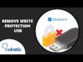 REMOVE WRITE PROTECTION USB