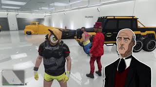 Vanoss GTA5 有趣時刻 - 為了崔佛的劫鑽任務(海灘狂熱DLC)! (中文字幕)