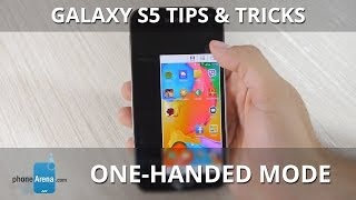 Galaxy S5 Tips & Tricks: One-handed mode