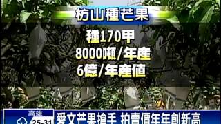 枋山芒果拍賣價高 1公斤710元－民視新聞