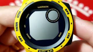 แกะกล่อง รีวิว Unboxing Garmin Instinct Solar Watch Sunburst