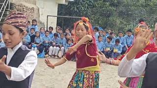 Aakashai Ko Kalo Badal | Wellcome program Himalayan Education trust  team  Basuki Basic school Tumau