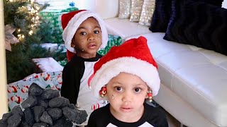 Coal for Christmas prank on kids